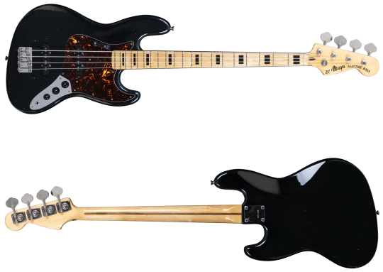 El Maya Jazz Bass 1980 Black Made in Japan